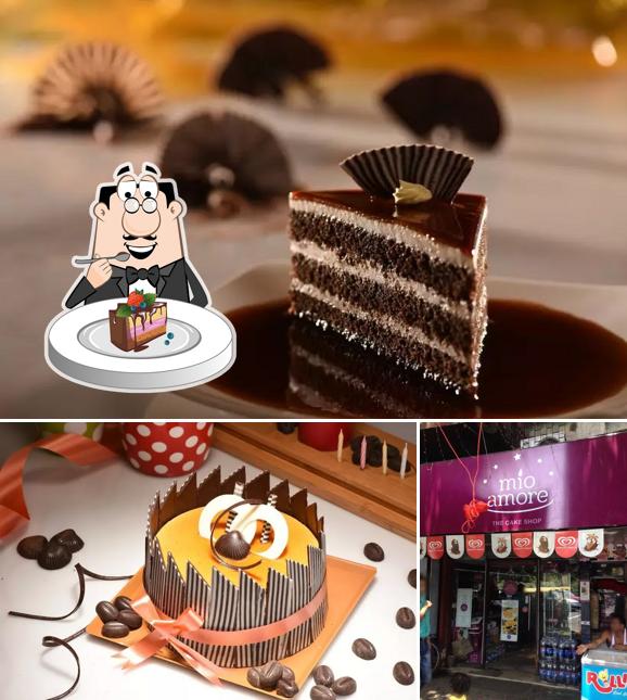 Chocolate cake at Monginis Cake Shop