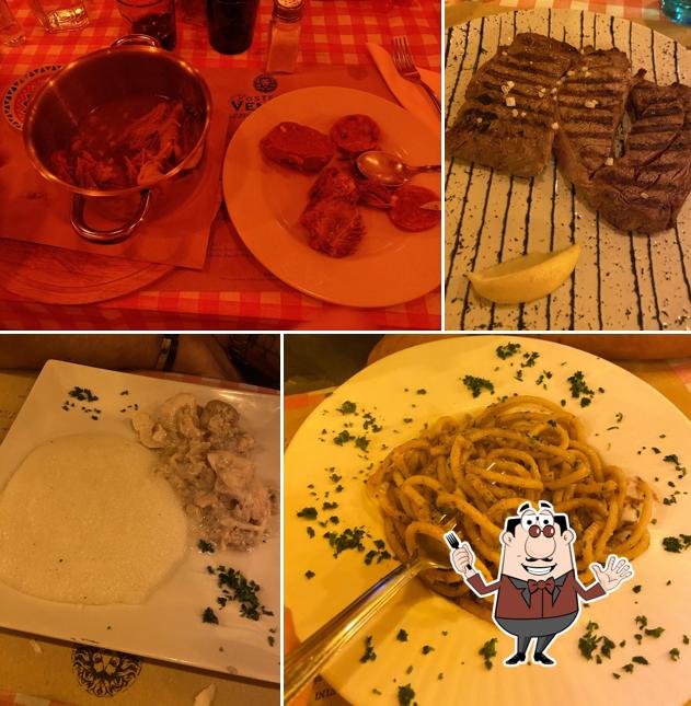 Cibo al Osteria Veneta