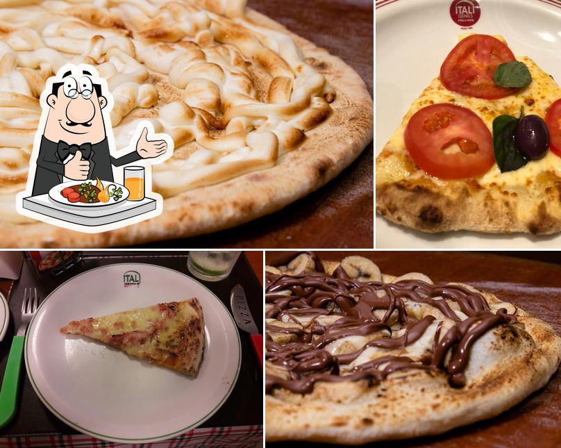 Platos en Itali Genils Pizzas