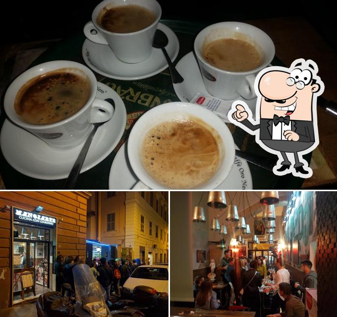 La foto della esterno e bevanda di Mangiarte Roma