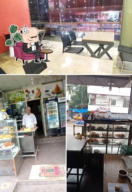 The interior of AL MADEENA BAKERY, FRUITS & COOLBAR