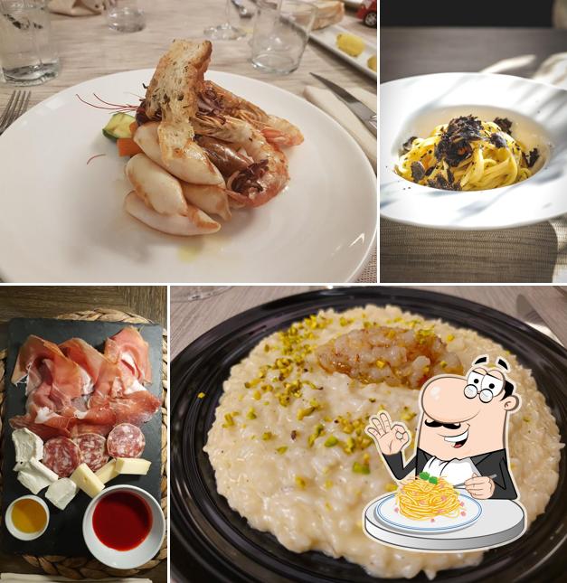 Spaghetti alla carbonara al Bricch. Ristorante