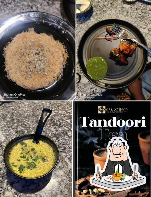 Food at GAZEBO the Mandi village