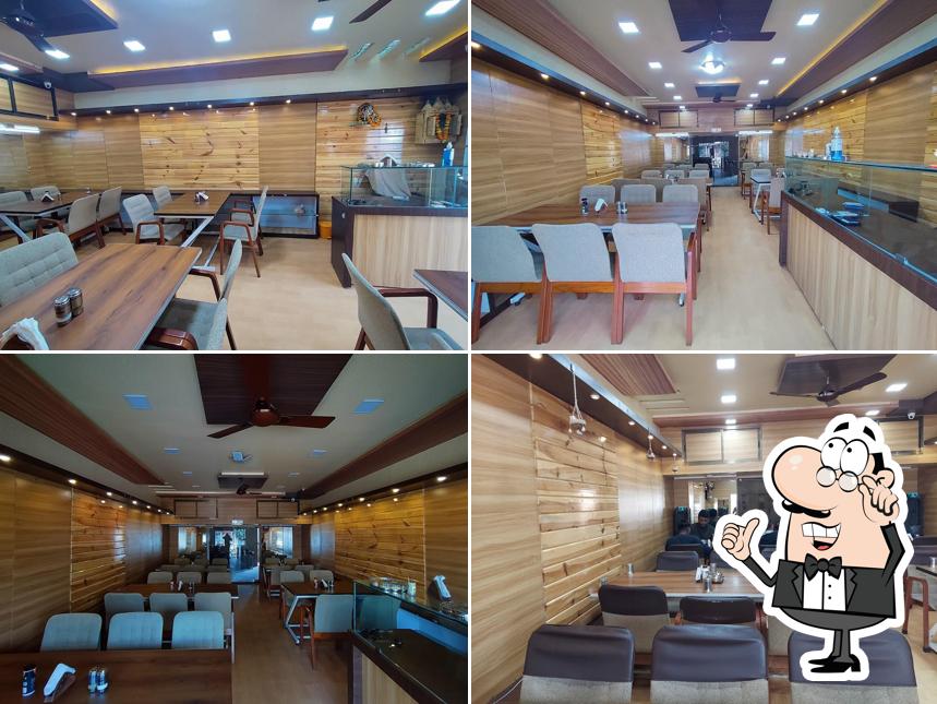 The interior of HOTEL NATRAJ