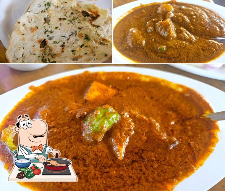 Chicken curry at Hotel Nupur