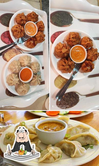 Food at MOMOS RESTAURANT & CAFE