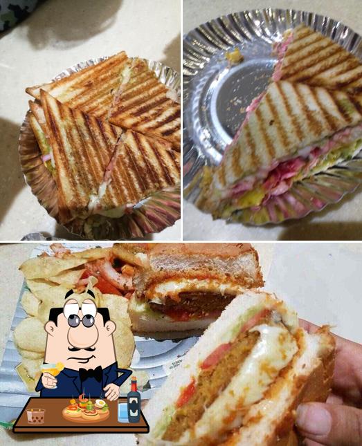 Pick various variants of sandwiches