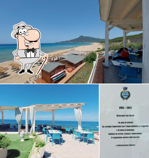 Goditi la vista dall'area esterna di Ristorante San Nicolò