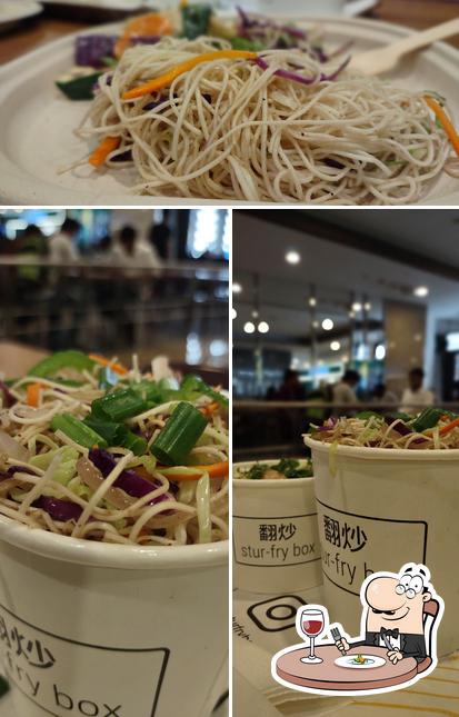 Food at Stur Fry Box