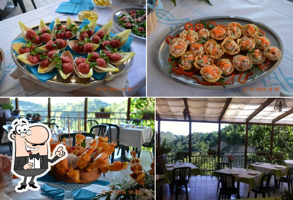 Guarda la immagine che presenta la interni e cibo di Trattoria della Rocca da José