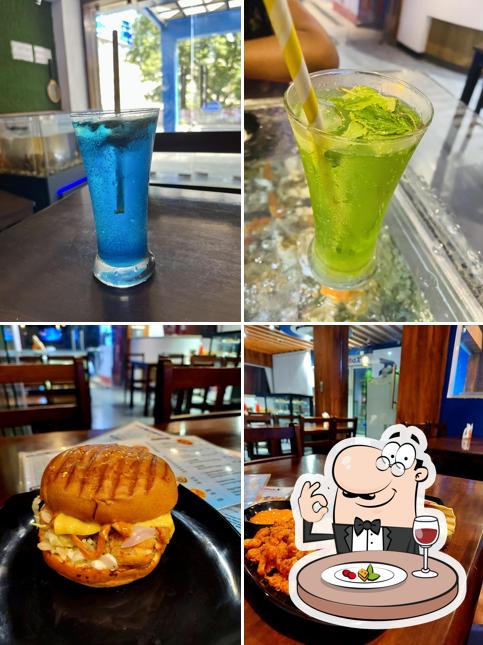 Food at Rybax Seafoods Restaurant