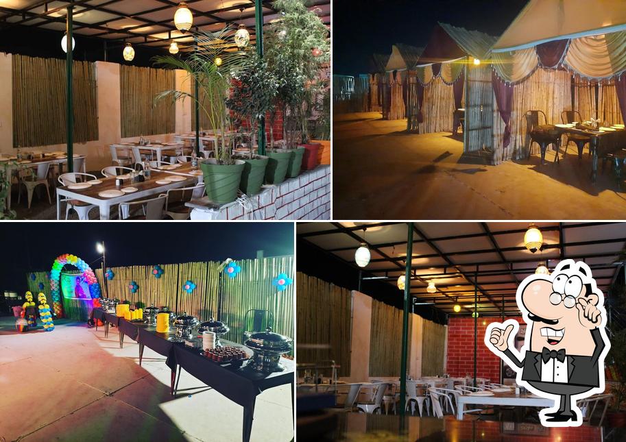 The interior of Seth sethani Restaurant And Cafe