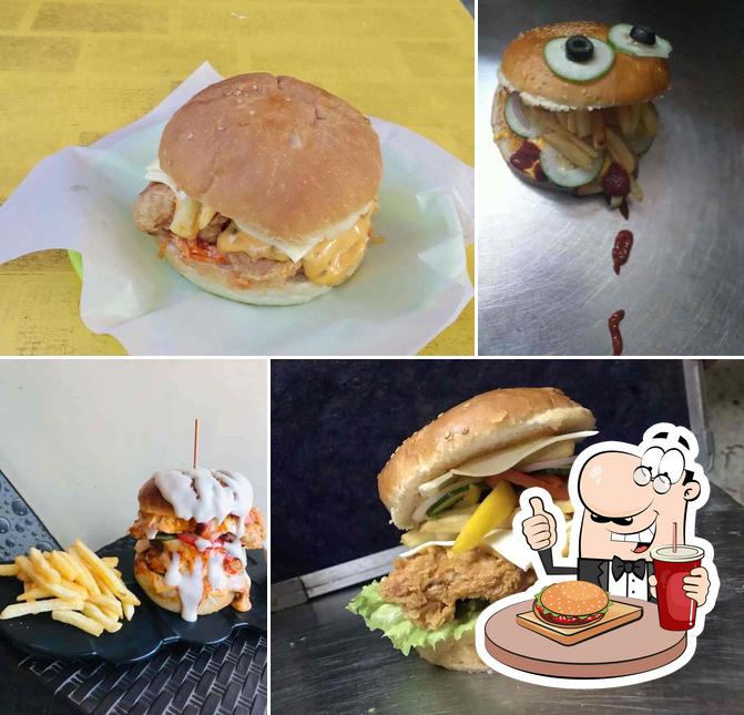 Get a burger at The Spot