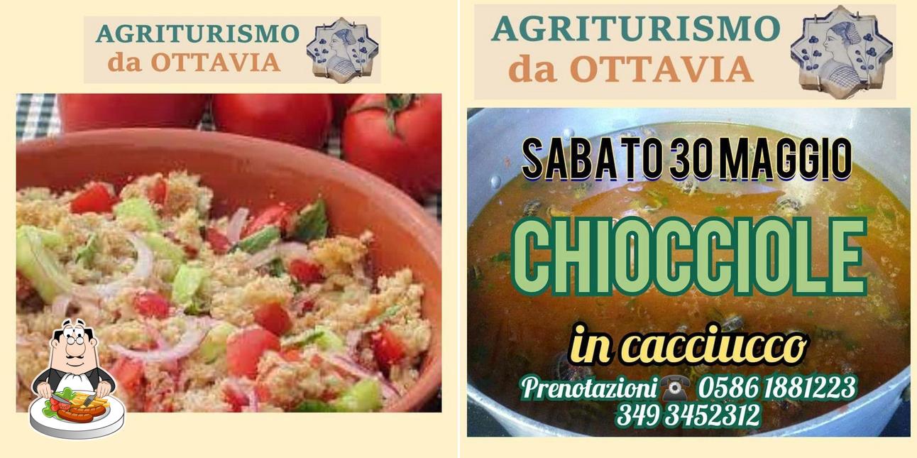 Cibo al Agriturismo da Ottavia
