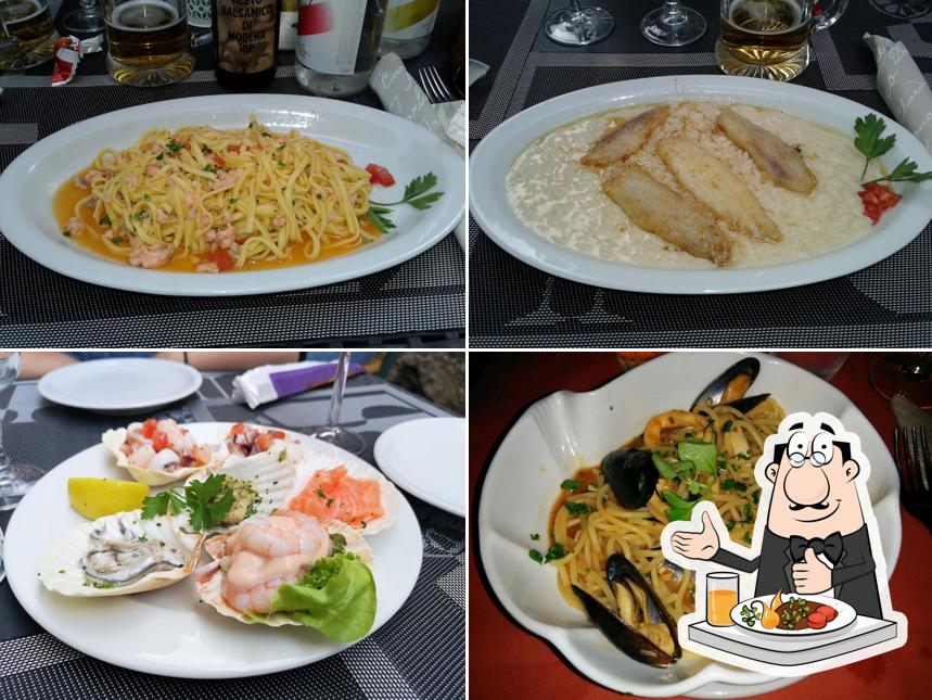 Platti al Osteria La Contrada