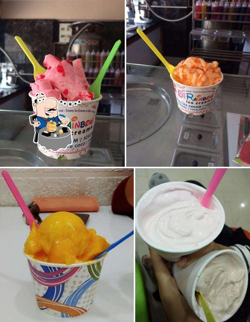 Food at 51 Rainbow Ice-cream & Café