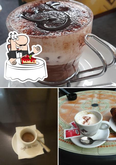 Bar Centrale serve un'ampia selezione di dessert