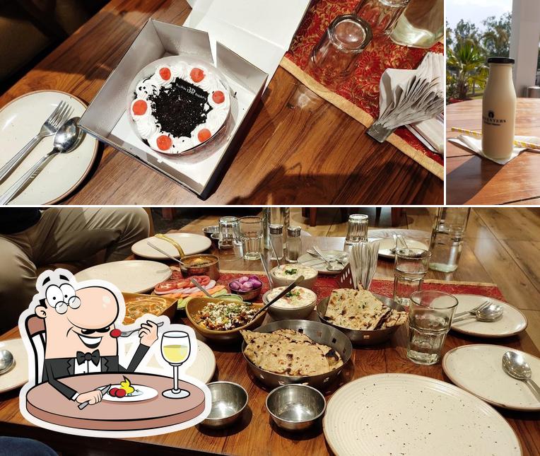 The restaurant's food and beverage