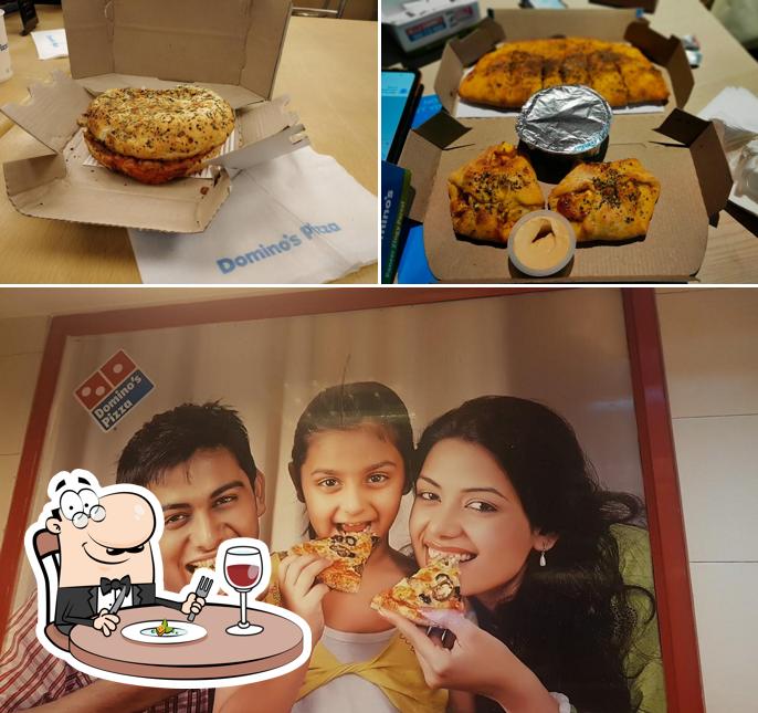 Food at Domino's Pizza Arithang, Gangtok