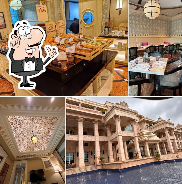 The interior of ITC Grandbharat, Aravali Pavilion - Restaurants In Gurgaon