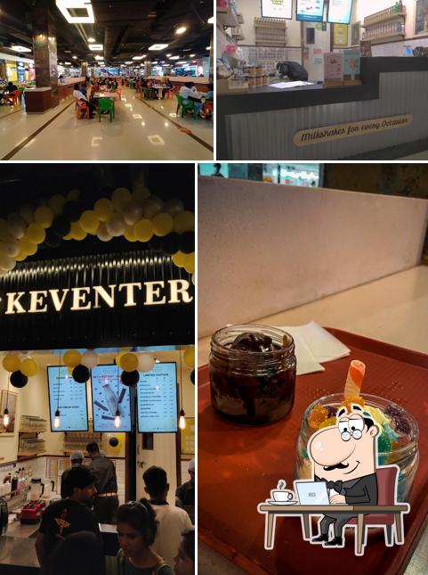 Take a seat at one of the tables at Keventers