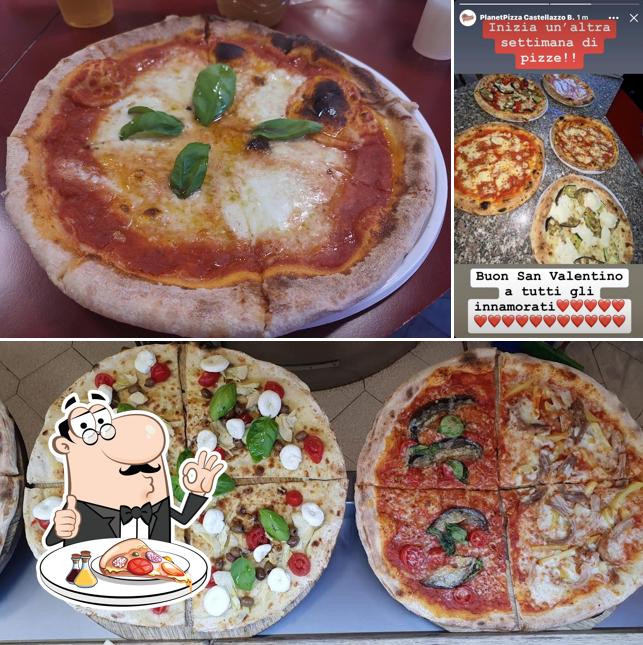 A Planet Pizza, puoi ordinare una bella pizza