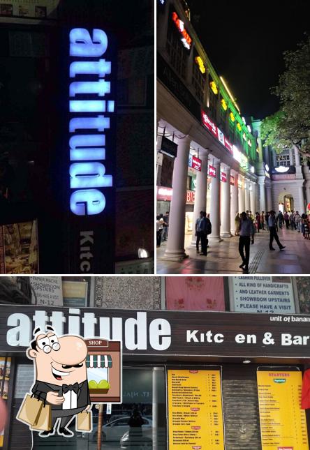 The exterior of Attitude Kitchen & Bar