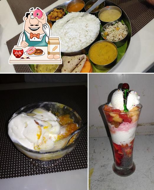 Anjappar Chettinad Restaurant offers a range of sweet dishes