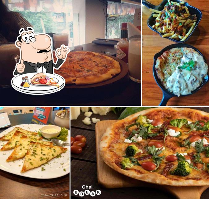 At Chai Break, you can taste pizza
