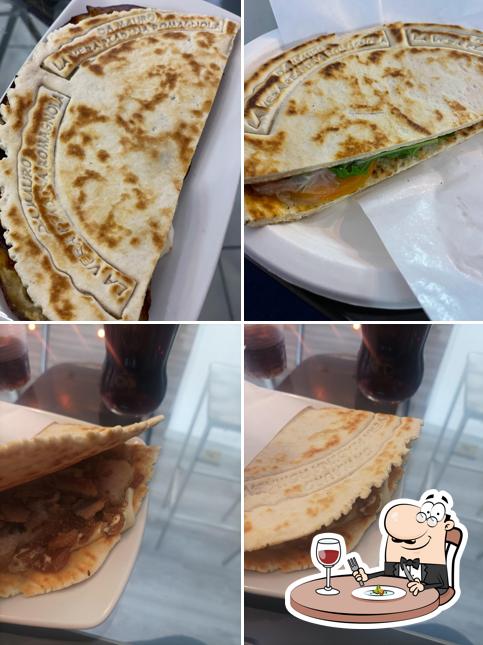 Platti al Da Mauro "la Vera Piadina Romagnola"