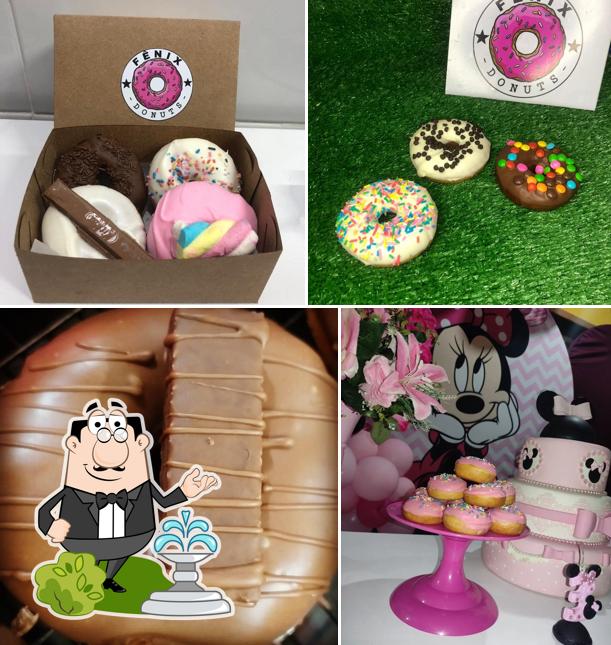 O exterior do Fênix Donuts