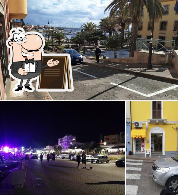 Gli esterni di Gelateria del Porto