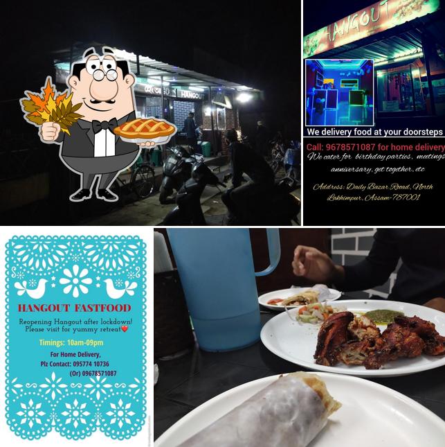 Look at the pic of Hangout Fast Food