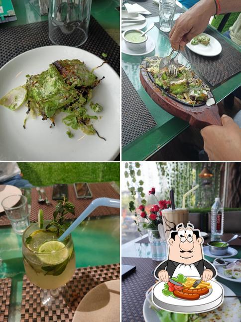 Food at Jungle restaurant