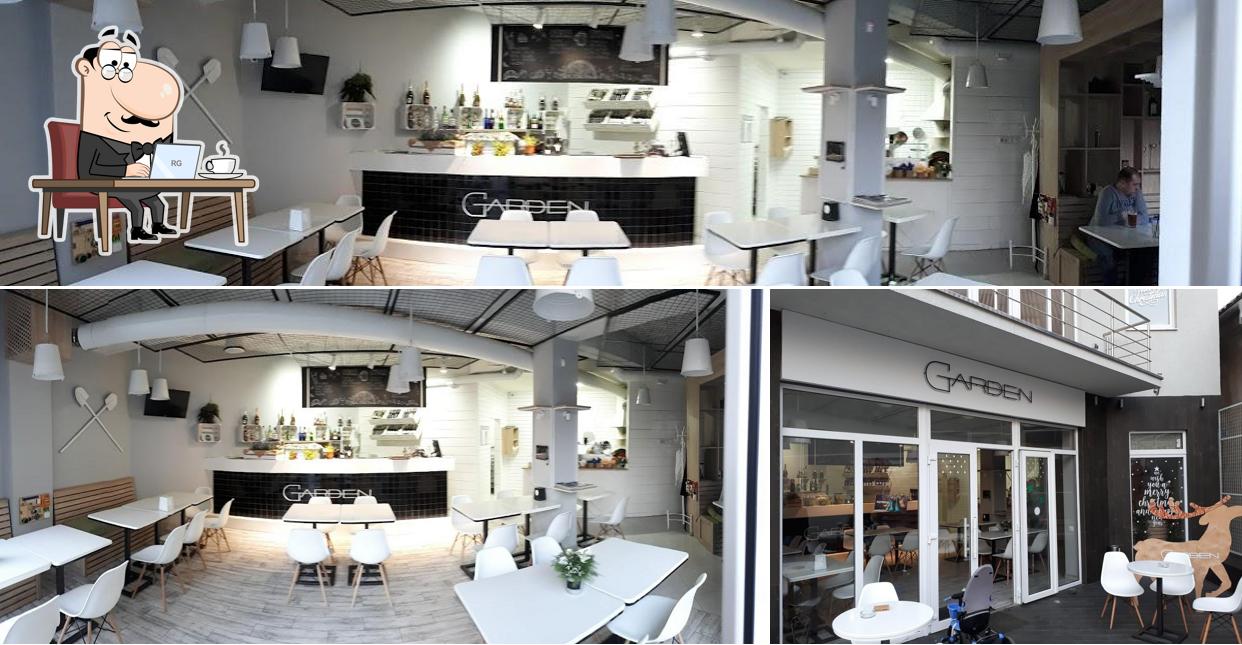 L'intérieur de Pizzeria Garden