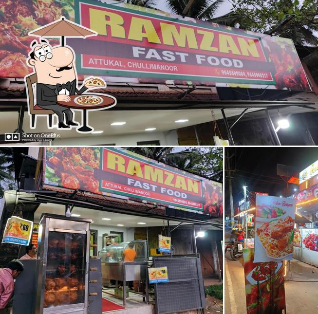 The exterior of RAMZAN RESTAURANT