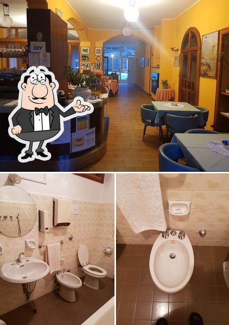 Gli interni di Albergo Sala