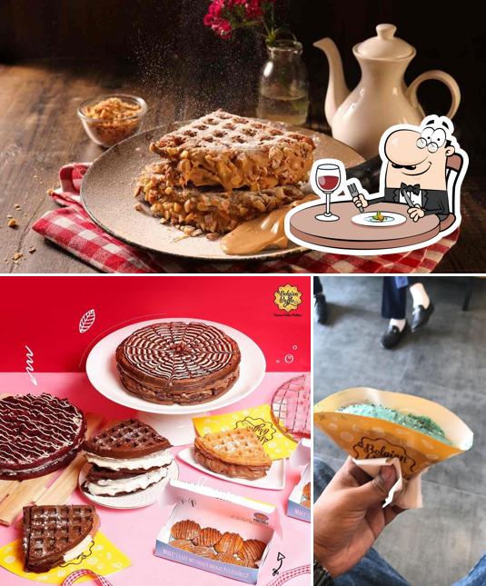 Food at The Belgian Waffle Co