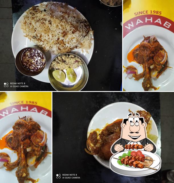 Food at The wahab Biryaniwala