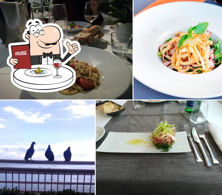 Cibo al Ristorante Paradisoblanco