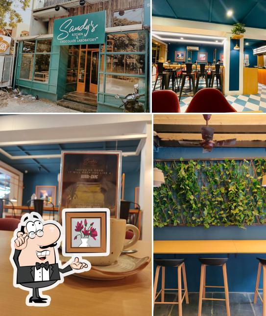 The interior of Sandy's Chocolate Laboratory