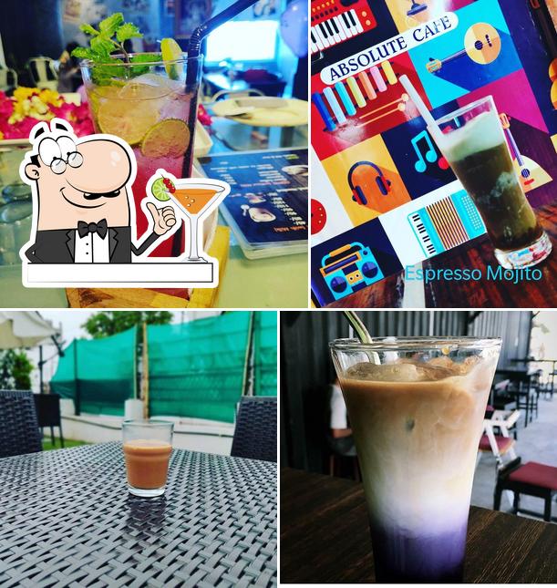 Get a drink from the menu