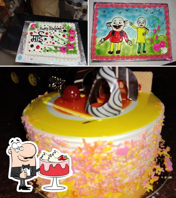 Here's a picture of Adrushya Bakers & Sweets