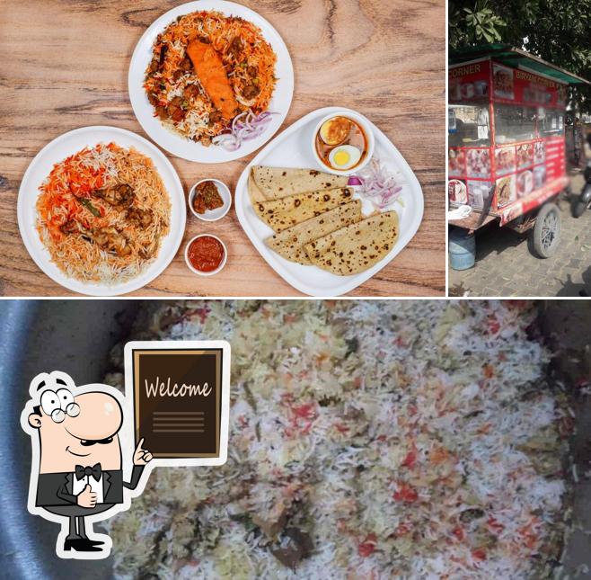 Look at the image of Biryani Corner