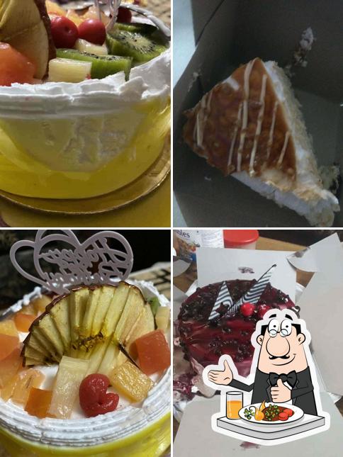 Sashimi and cheesecake at Godavari Bakery