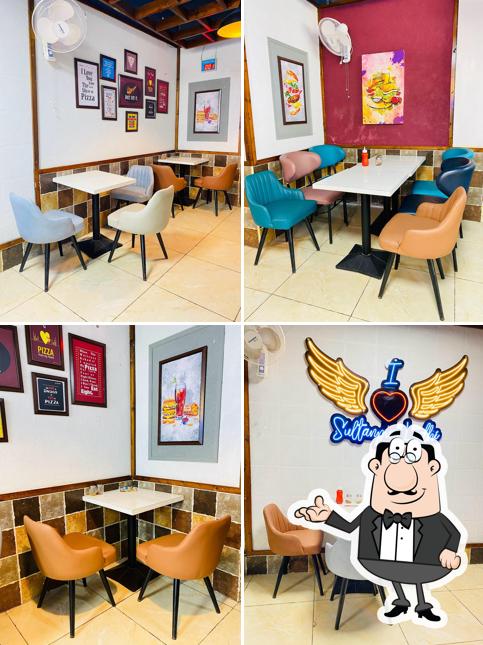 The interior of Hungry Point