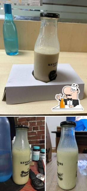 You can order a drink from the menu