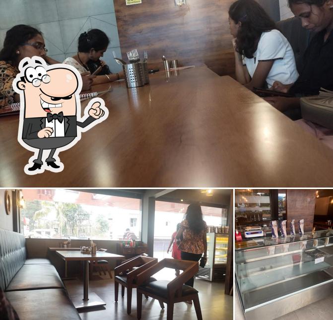 The interior of Konkan Grill Family Restaurant