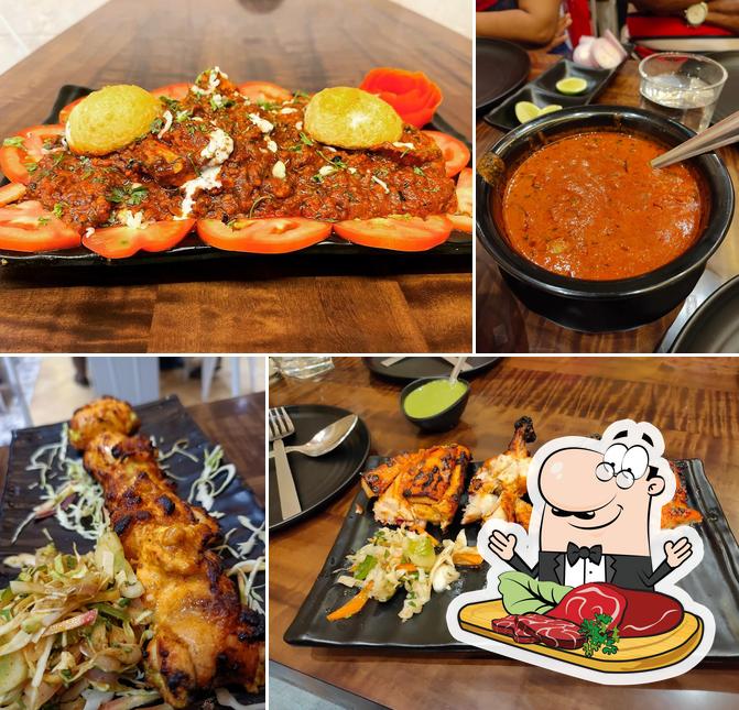 Mannat Restaurant provides meat dishes