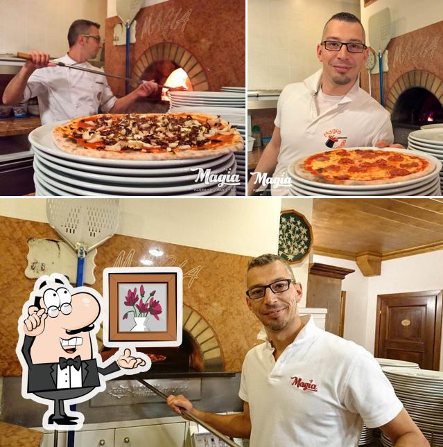 Dai un'occhiata agli interni di Pizzeria Ristorante Magia